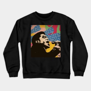 Vintage Poster - James Brown Style Crewneck Sweatshirt